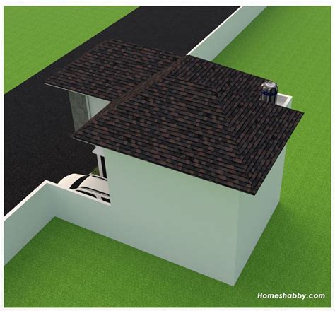 Desain dan Denah Rumah Minimalis 2 Lantai Bentuk Leter L ...
