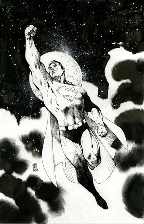 Comic Art Showcase — Superman By Jim Lee