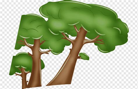 Grama Verde Desenho Animado Árvore Desenho Mashimaro Banda
