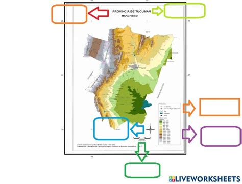 Elementos Del Mapa Online Activity Live Worksheets