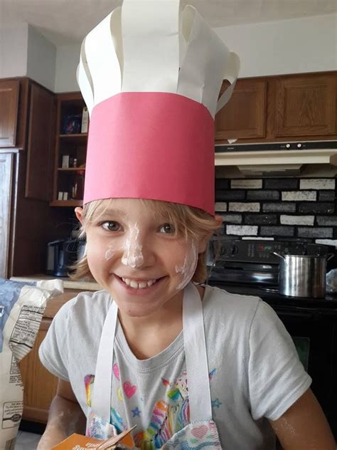 Cookies And Paper Chef Hats Paper Chef Hats Recipes Kids Can Make