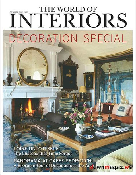 The World Of Interiors Magazine October 2012 Download Pdf Magazines
