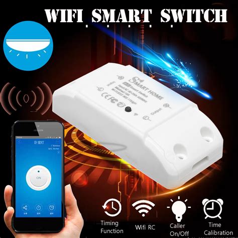 Wifi Smart Switch 10a2200w Wireless Remote Switch Timer App Control