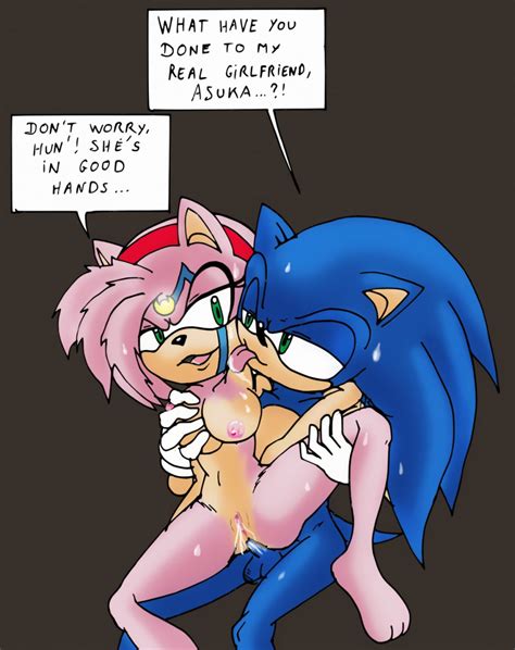 Rule 34 Amy Rose Anal Penetration Anthro Breasts Buggery Color Cum