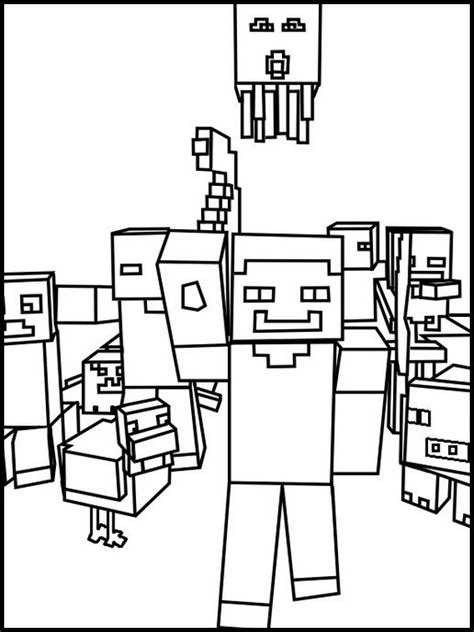 Desenhos Do Minecraft Para Colorir 30 Fichas E Atividades Kulturaupice