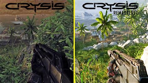 Crysis Remastered Vs Original Pc Graphic Comparison 2020 Vs 2007
