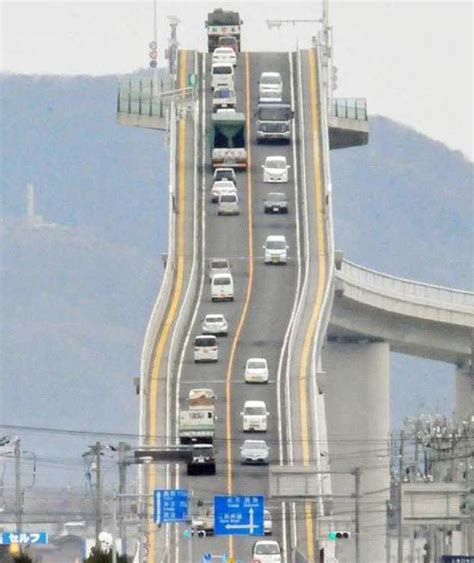 The Eshima Ohashi Bridge Japan Scariest Bridges In The