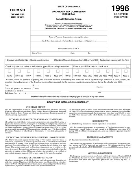 Form 501 ≡ Fill Out Printable Pdf Forms Online