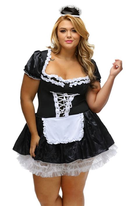 Late Nite Maid Outift Plus Size | Fancy dress costumes, French maid ...
