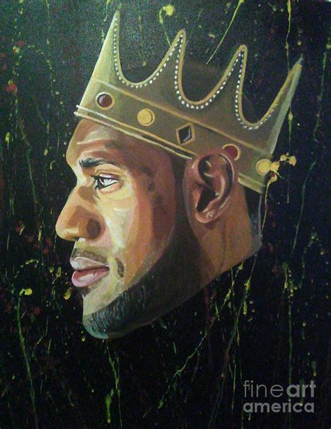 King James Painting By Jason Majiq Holmes
