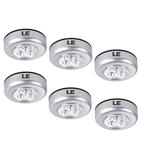 I would like to know what is the best type of led lights to install under the cabinets in my kitchen. LE® 6 Pack LED Battery Operated Stick-On Tap Light, MINI ...