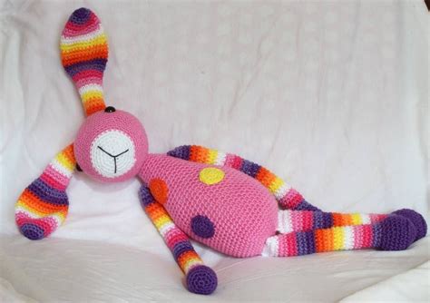 Snuf Konijn Patroon Van Stip En Haak Stuffies Crochet Toys Color