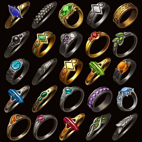 Ring Icons Ring Icon Fantasy Ring Fantasy Items