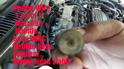 Servis throttle body dan tukar isc gear jem part 1. Alifsya forever pemasangan F.I.C.D Wira injection throttle ...