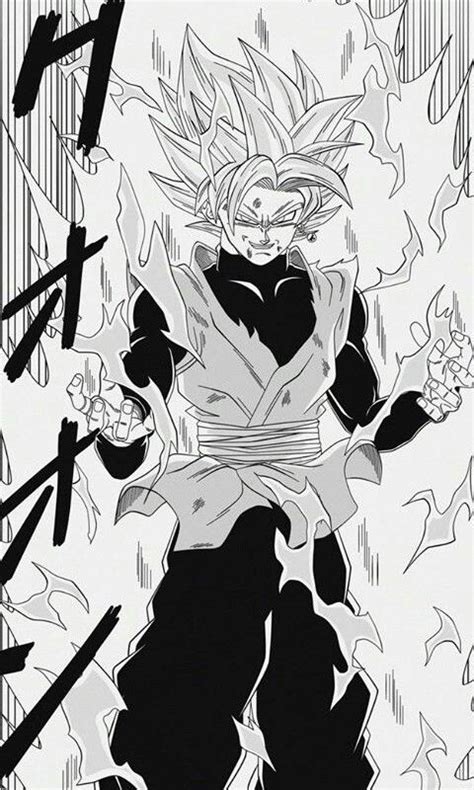 Black Goku Manga Dibujos Dibujo De Personajes Dibujo De Goku