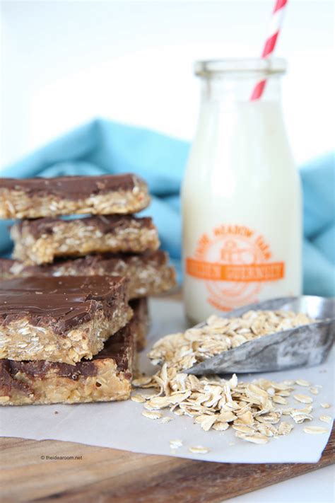 No bake peanut butter oatmeal bars. No-Bake Peanut Butter Oatmeal Bars Recipe