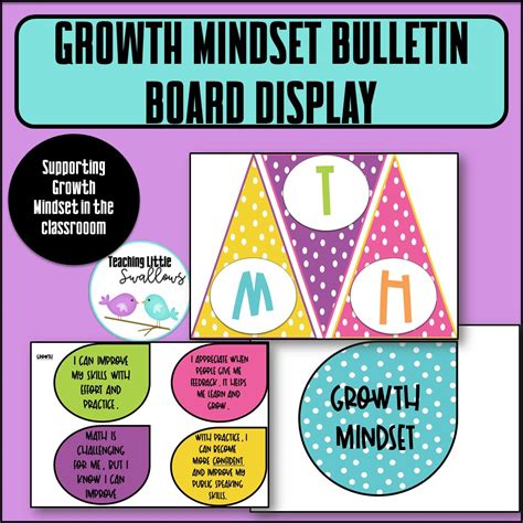 Growth Mindset Bulletin Board Teacha