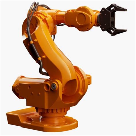 ABB Industrial Robot D Model By Roman Pritulyak Via Behance