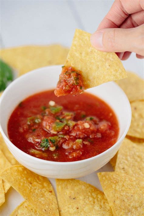 Homemade Salsa | Recipe | Restaurant style salsa, Restaurant style salsa recipe, Homemade salsa
