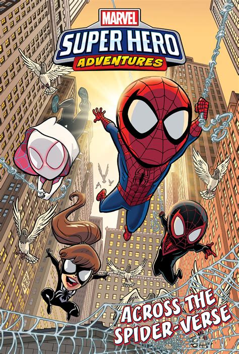 Marvel Super Hero Adventures Graphic Novels Spider Man Across The