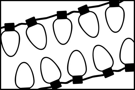 String Of Christmas Lights Clipart Free Download On Clipartmag