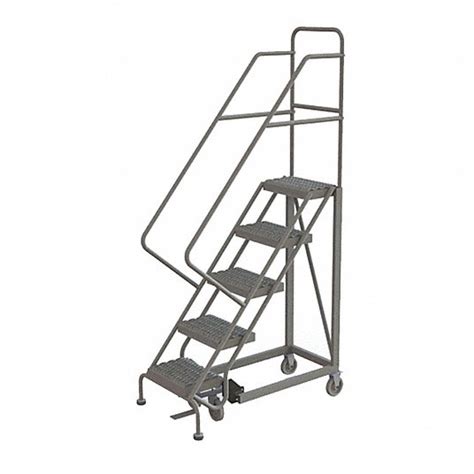 Tri Arc Rolling Ladder 50 In Platform Ht 17 In Platform Dp 16 In