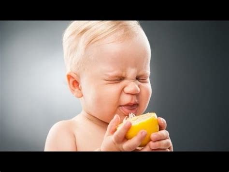 Babies Eating Lemons For The First Time Compilation 2020 YouTube