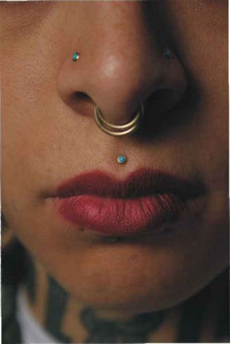 9 Types Of Nose Piercings Explained With Info And Images