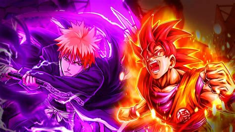 Ichigo Vs Goku In This New Anime Game Youtube