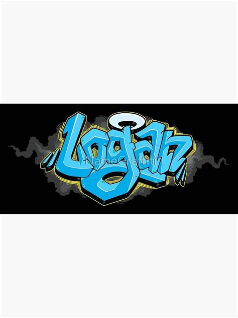 Logan Graffiti Name Poster By Namegraffiti Graffiti Names Graffiti