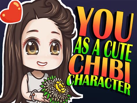 Draw Your Cute Personal Chibi Character By Drawingbonbon Fiverr
