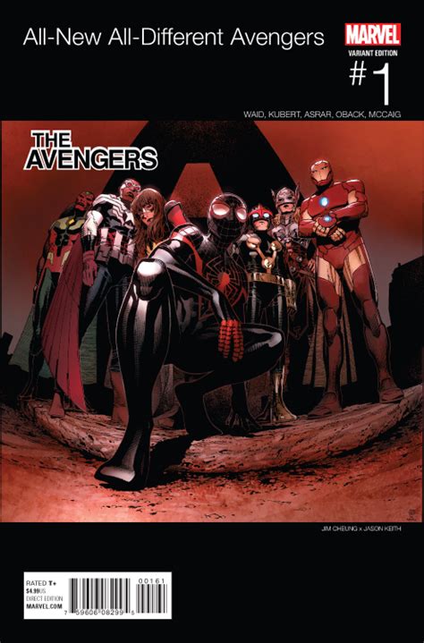 Modern Age Avengers Comics All New All Different Avengers Hip Hop Variant