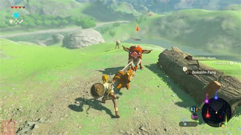 Zelda Breath Of The Wild Nintendo Switch Gameplay World Exploration