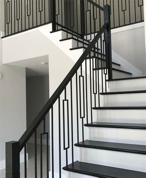 Modern Metal Stair Railing