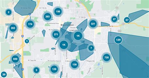 Duke Energy Outage Map As Of 515 Am On July 1 2023 The B Square