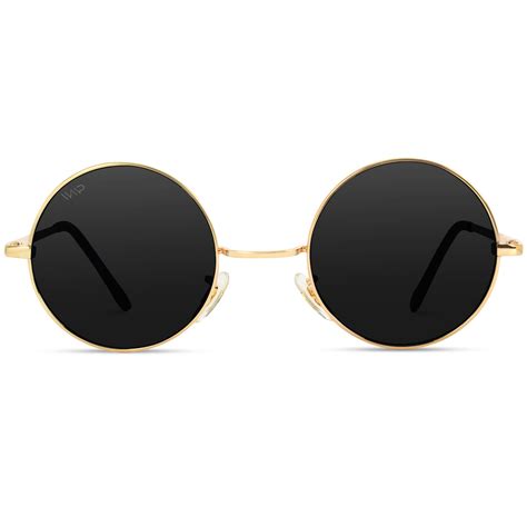 Ethel Retro Round Metal Hippie Sunglasses John Lennon Inspired In