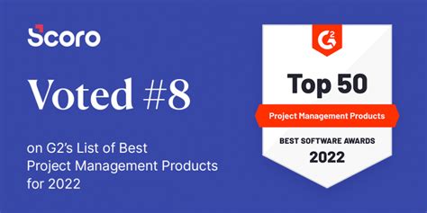 Scoro To Hit A Top 10 Spot In G2s 2022 Best Software Awards