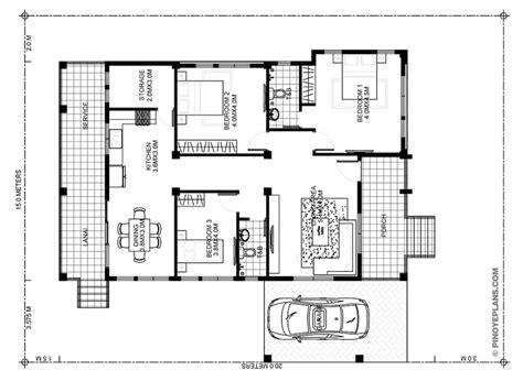 Simple 3 Bedroom House Plans Open Floor Plan Floor Roma