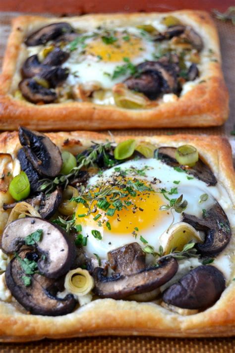 Crema pasticcera, pastry cream, is one of the basic ingredients used in many italian pastries and cakes. Mushroom and Egg Breakfast Pastries | The View from Great ...