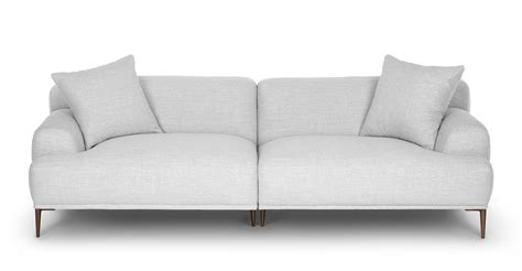 White Gray Couch