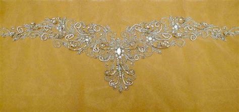 Crystal Rhinestone Applique For Sweetheart Neckline Bridal Dresses Strapless Wedding Gown