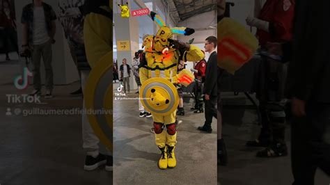 Pikachu Armor Cosplay Pikachu Cosplaypikachu Pikachucosplay Pokemoncosplay Shorts Youtube