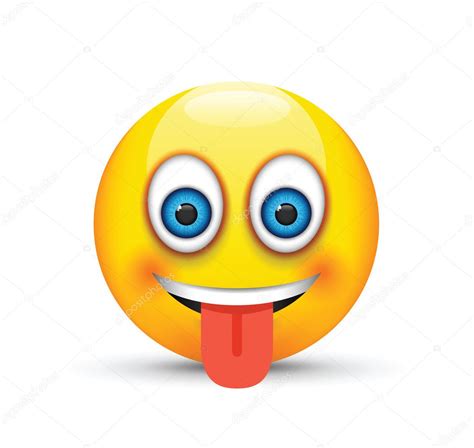 Tongue Out Emoji — Stock Vector © Jameschipper 127947872