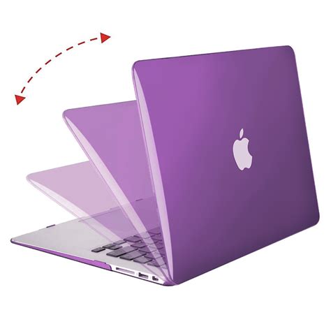 Glossy Hard Case For 13 Inch Macbook Air A1466 A1369 Purple