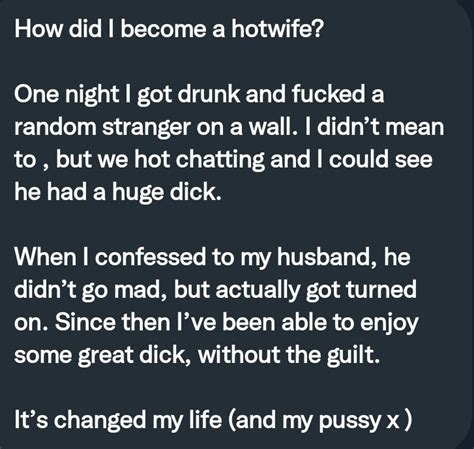 pervconfession on twitter how she became a hotwife