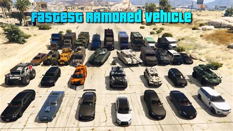 Gta V Fastest Armored Vehicle In Whole Game Top Speed Youtube