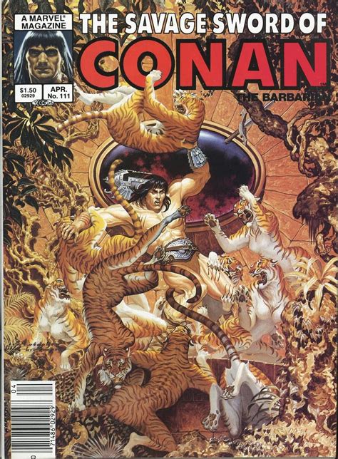Savage Sword Of Conan 111 Conan Comics Marvel Comics Superhero Comic