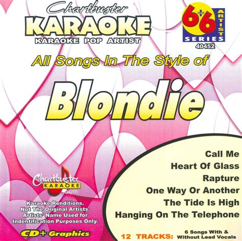 best buy karaoke blondie [chartbuster karaoke] [cd]