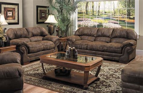 View all chairs, loveseats, & sofas. Tobacco Specially Treated Microfiber Sofa and Loveseat Set