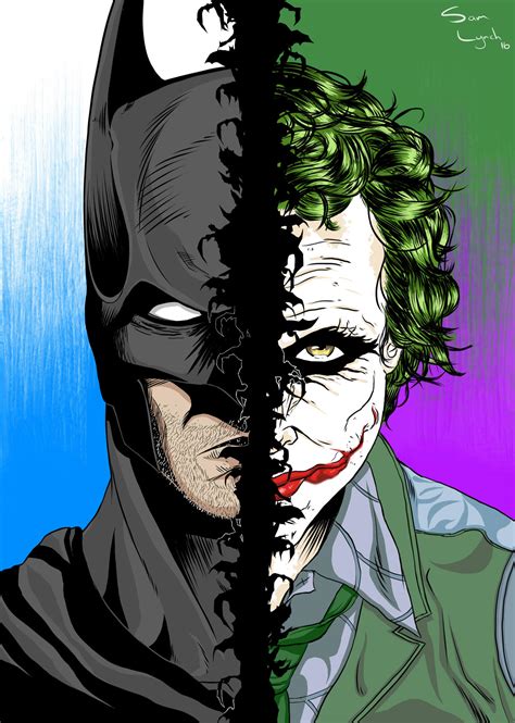 Batman Vs Joker By Samscave On Deviantart